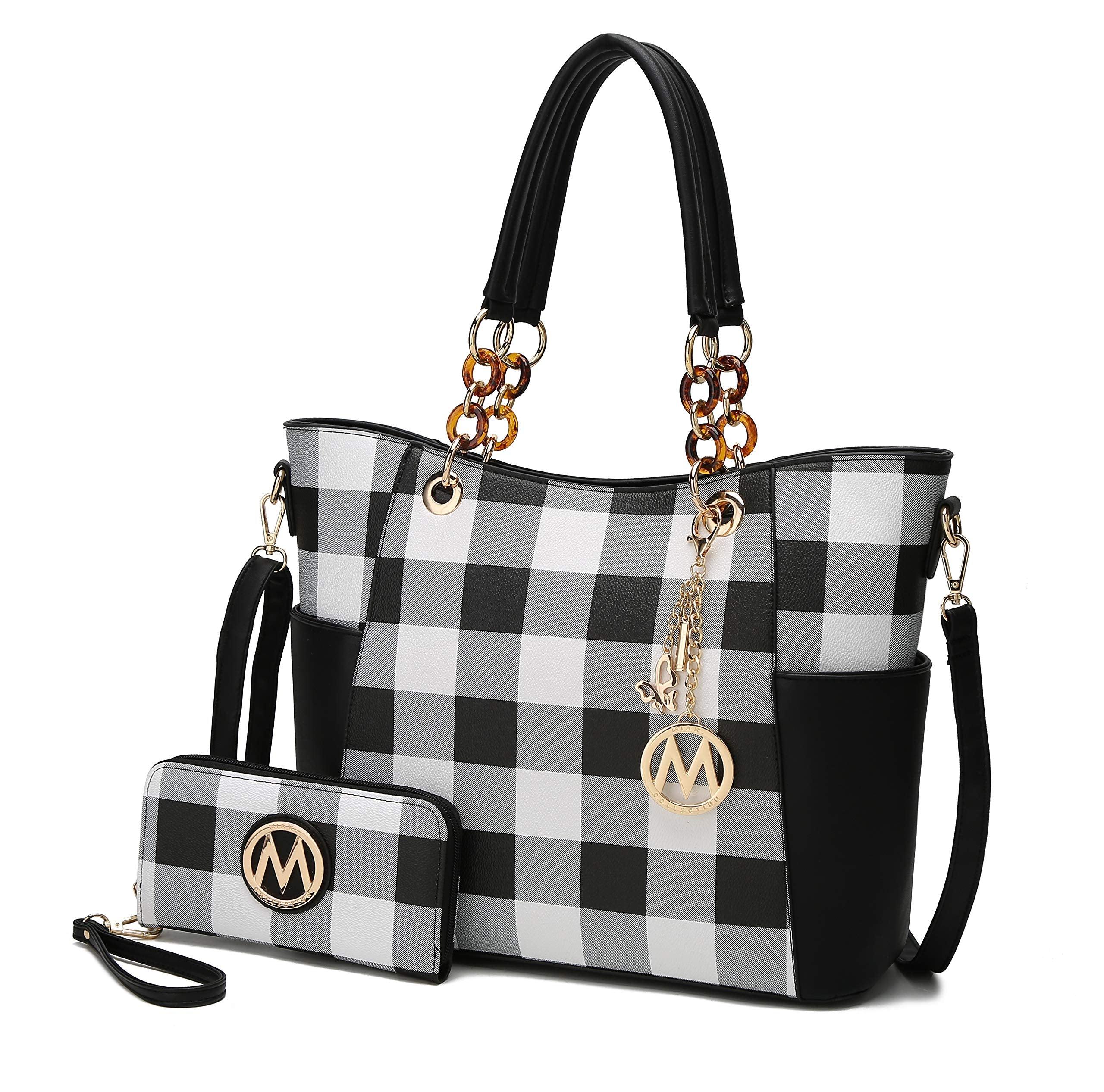 MKF Collection Tote Bag for Women | Vegan Leather Handbag Set with Wallet | Mia K | 87 Colors & Styles