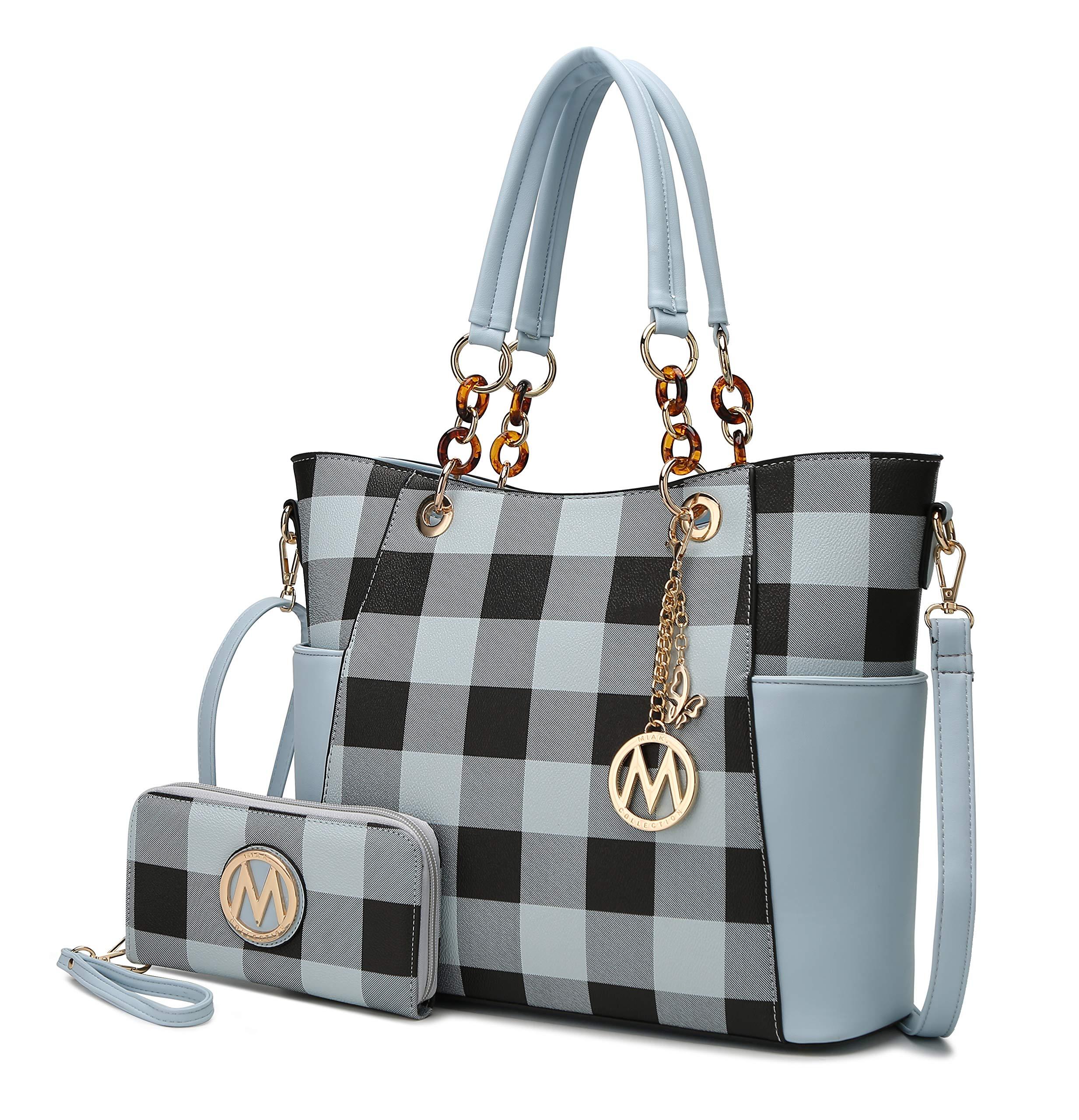 MKF Collection Tote Bag for Women | Vegan Leather Handbag Set with Wallet | Mia K | 87 Colors & Styles