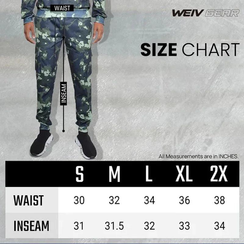 FULL CAMO HOODIE COTTON SWEAT SET - Dazzling Beauty Solution