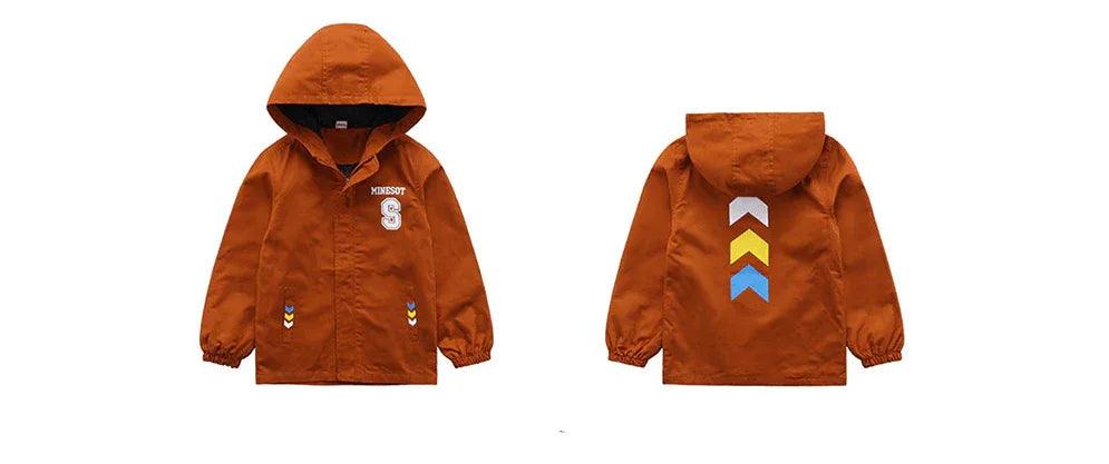 Kids Winter Windbreaker Jacket | Warm Velvet Coat for Boys - Dazzling Beauty Solution