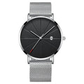Simple calendar watch male creative waterproof quartz watch - Dazzling Beauty Solution