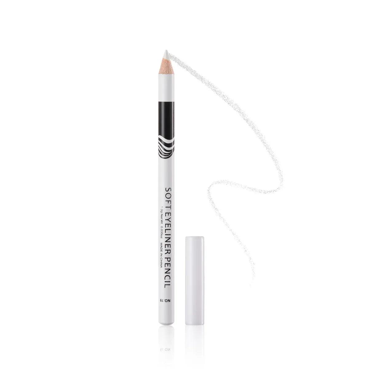 12-Piece Waterproof White Eyeliner Pencil Set – Brighten & Define Your Eyes - Dazzling Beauty Solution