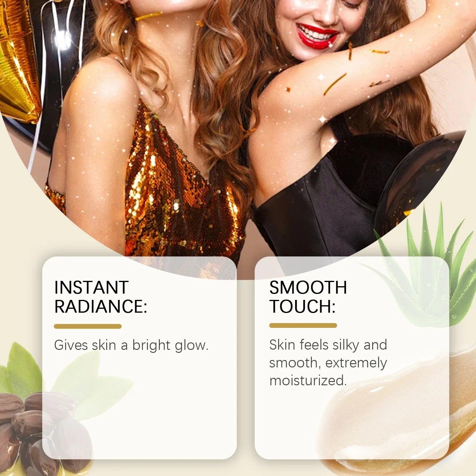Oceaura Bronze Body Glow Oil – Moisturizing Shimmer Oil - Dazzling Beauty Solution