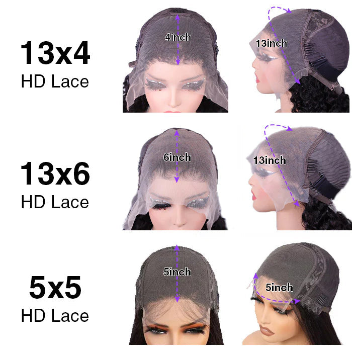 Blonde Highlight Curtain Bangs Body Wave Wigs Lace Frontal Layered Human Hair Wigs