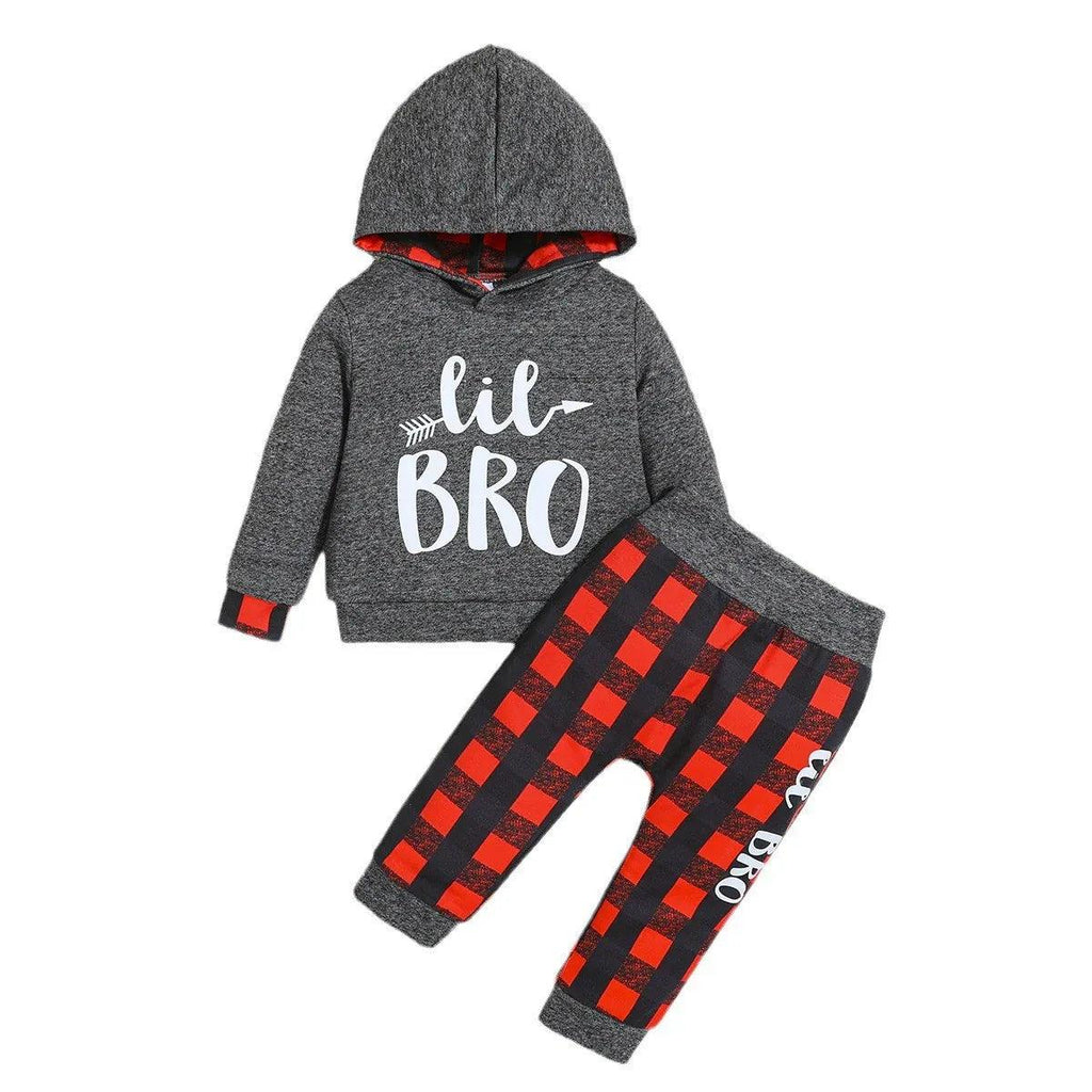 Children's Hooded Sweater Korean Style Fashion Baby Boys' Casual Suit - Dazzling Beauty Solution