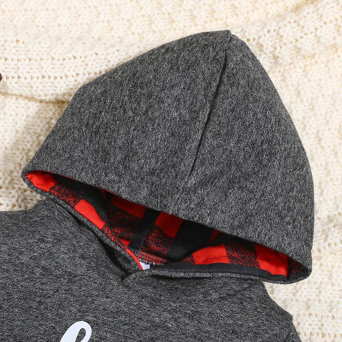 Children's Hooded Sweater Korean Style Fashion Baby Boys' Casual Suit - Dazzling Beauty Solution
