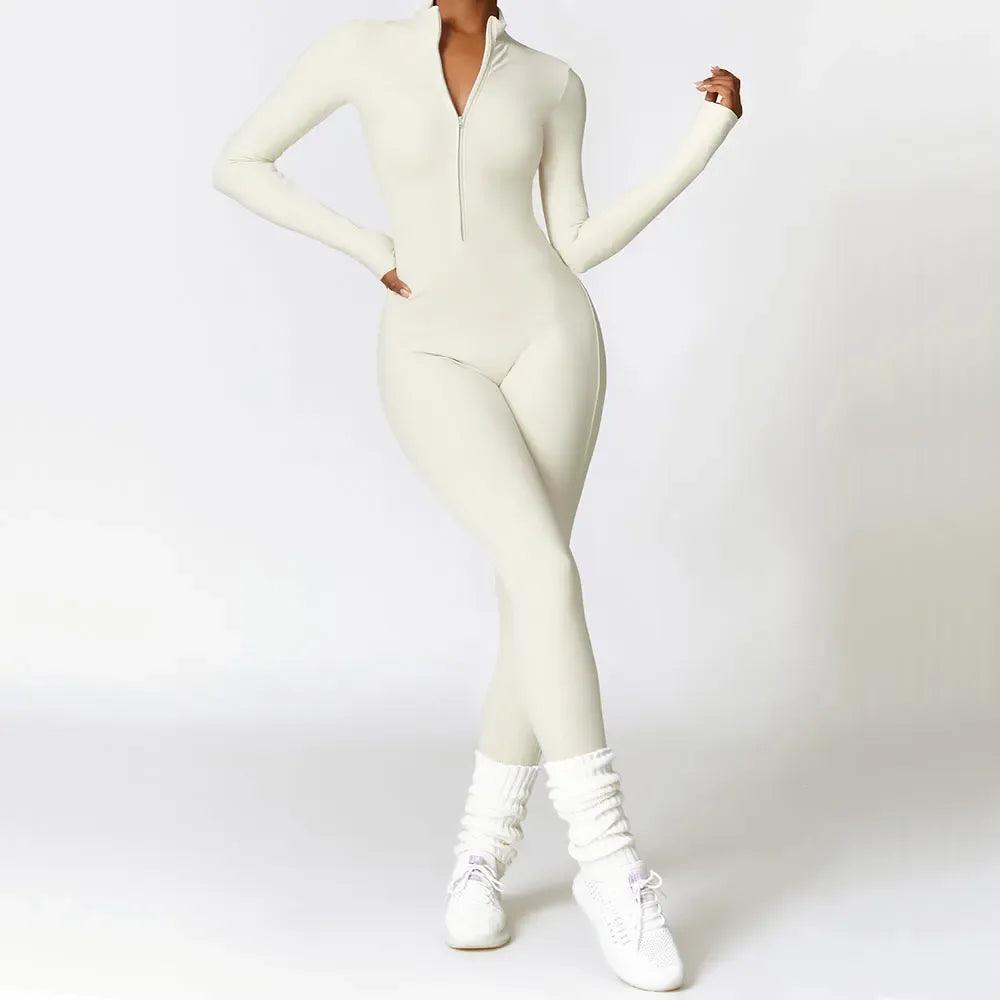 Velvet Yoga Jumpsuit for Women – Soft One-Piece Activewear - Dazzling Beauty Solution