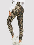 Women’s Leopard Print High-Waist Leggings – Push-Up Gym Pants - Dazzling Beauty Solution