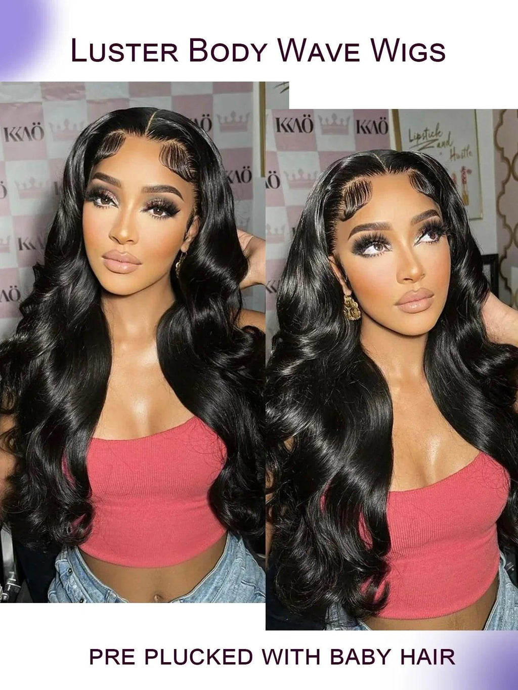 HD Lace Front Wig – Natural Body Wave Brazilian Human Hair - Dazzling Beauty Solution