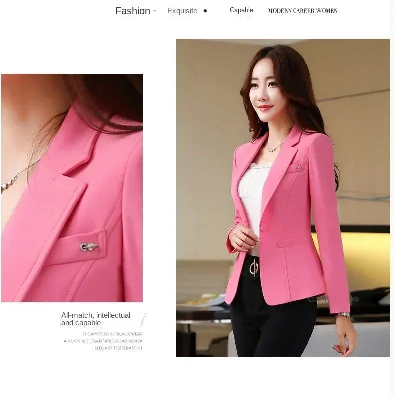 Women's Tailored Blazer Jacket