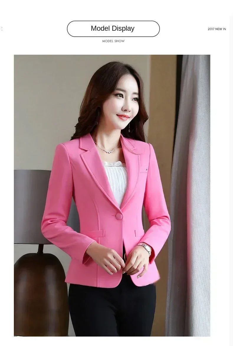 Women's Tailored Blazer Jacket