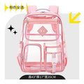 Transparent Backpack for Kids – Waterproof School Bag - Dazzling Beauty Solution