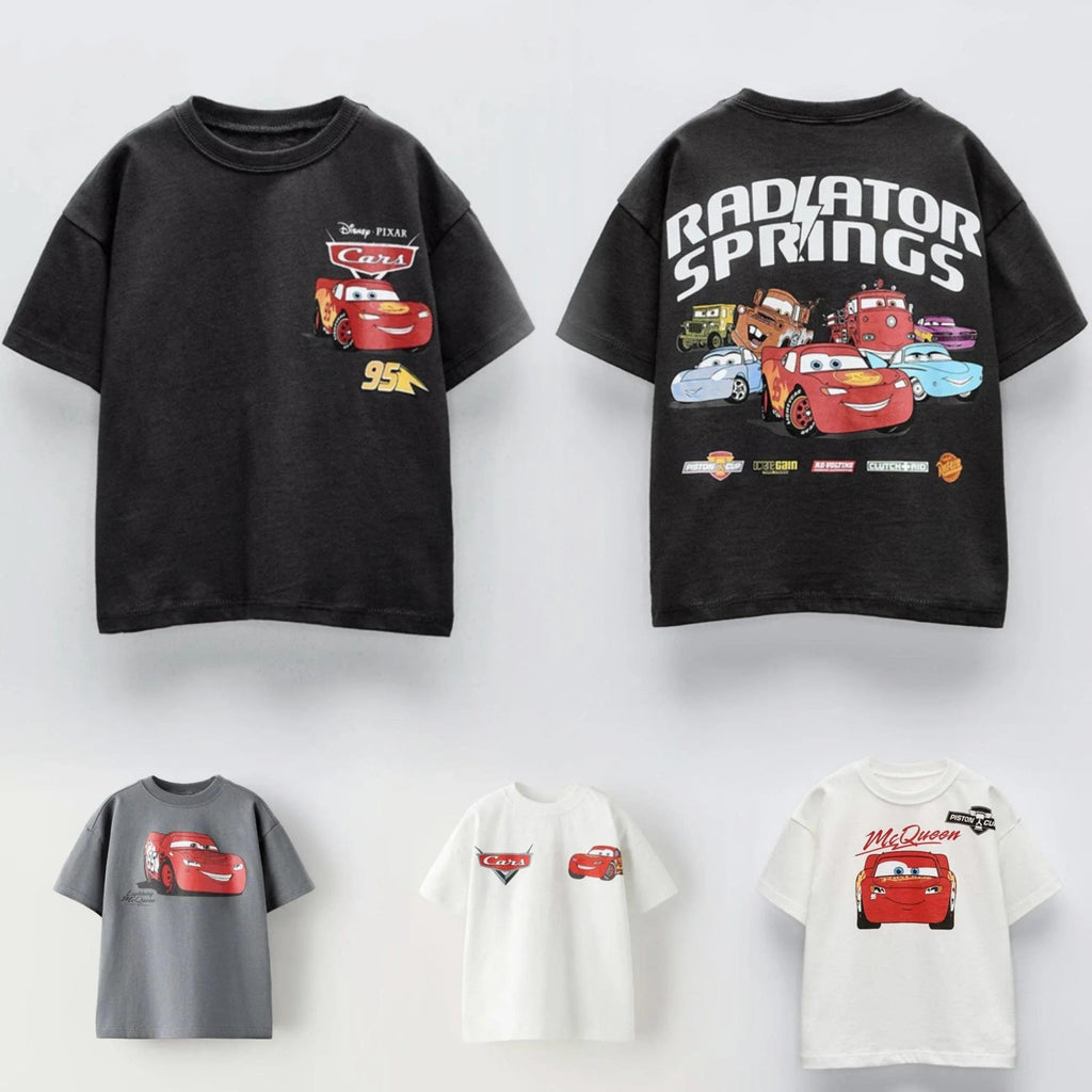 Kids Cartoon Summer T-Shirts - Casual & Fun - Dazzling Beauty Solution