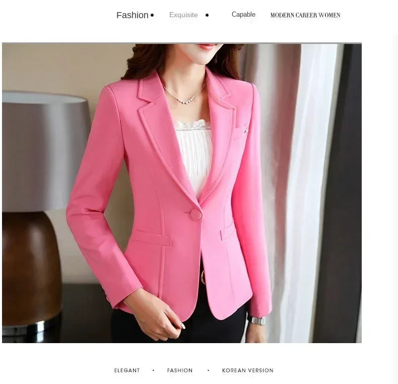Women's Tailored Blazer Jacket