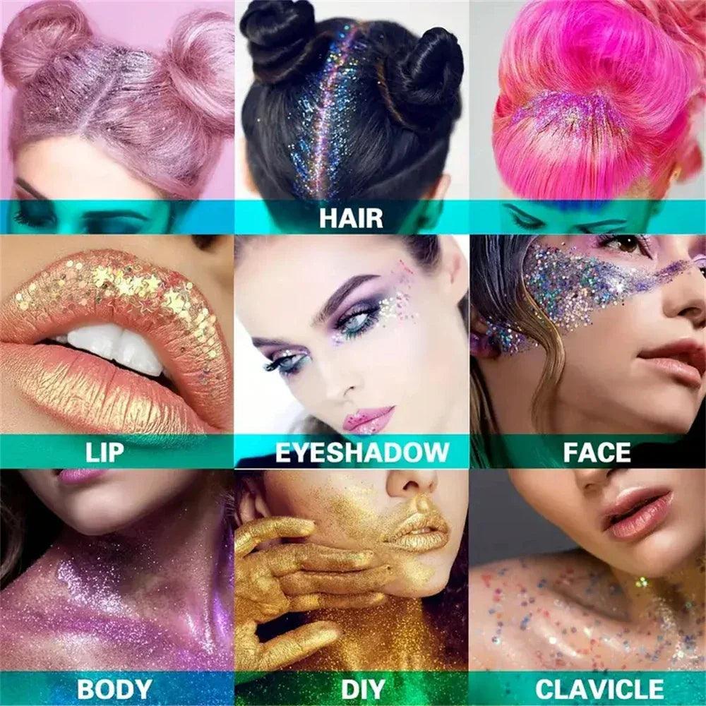 Mermaid Sequin Body Glitter Gel - Dazzling Beauty Solution