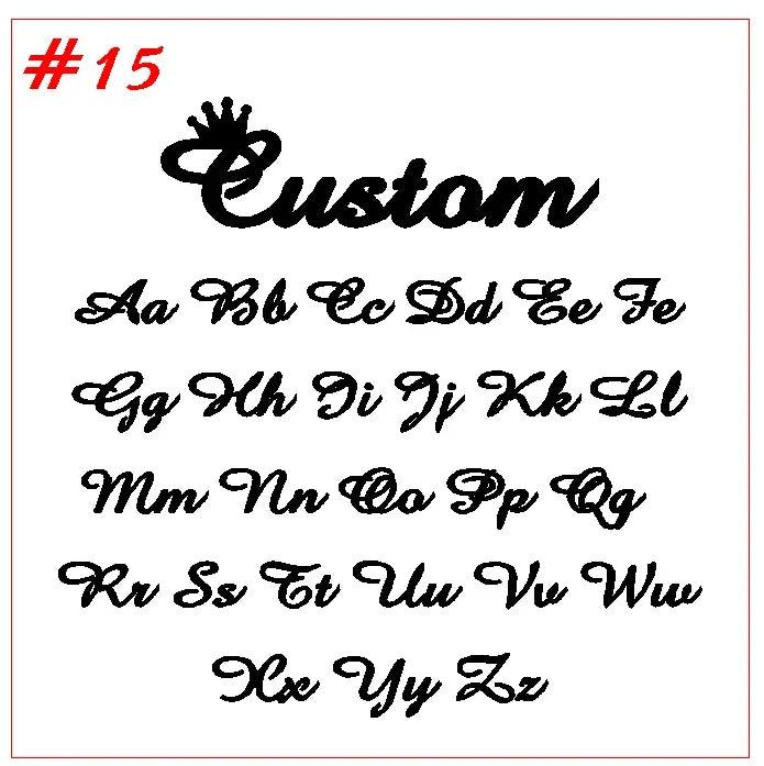 Personalized Stainless Steel Name Necklace – Custom Jewelry - Dazzling Beauty Solution