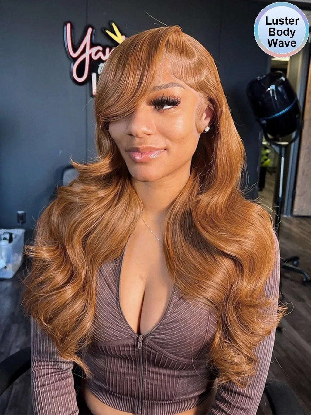 HD Lace Front Wig – Natural Body Wave Brazilian Human Hair - Dazzling Beauty Solution