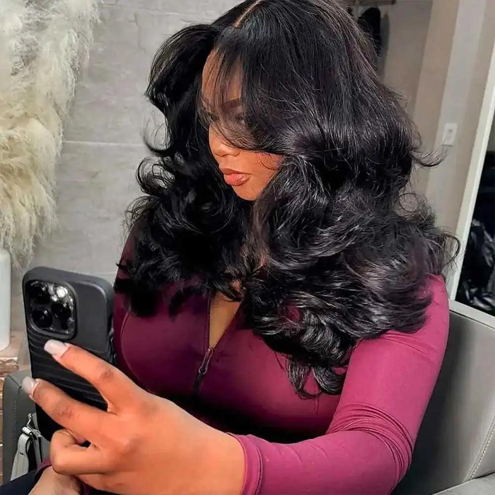 250% Density Body Wave Glueless Wig - Pre-Cut HD Lace Human Hair Wig