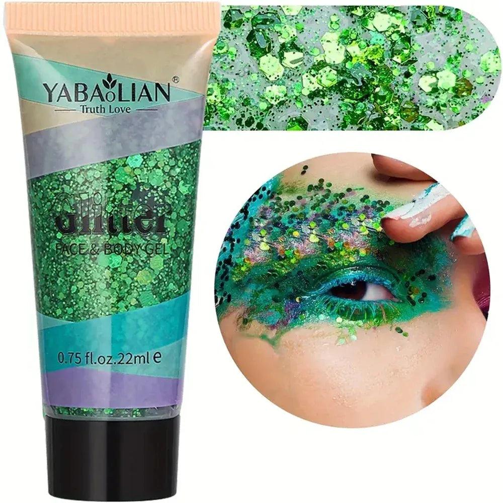 Mermaid Sequin Body Glitter Gel - Dazzling Beauty Solution