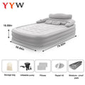 2-Person Inflatable Air Mattress – Folding Camping & Home Bed - Dazzling Beauty Solution