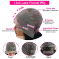 Chocolate Brown Body Wave HD Lace Front Wig – 13x6 Human Hair, 46 Inch - Dazzling Beauty Solution