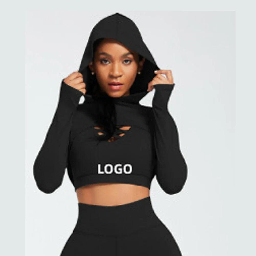 Custom Logo 3-Piece Seamless Fitness Activewear Set – High-Waist Yoga Outfit - Dazzling Beauty Solution