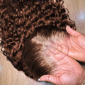 Chocolate Brown Deep Wave HD Lace Front Wig | #4 Colored Human Hair | 13x4 & 13x6 | 22"-40"