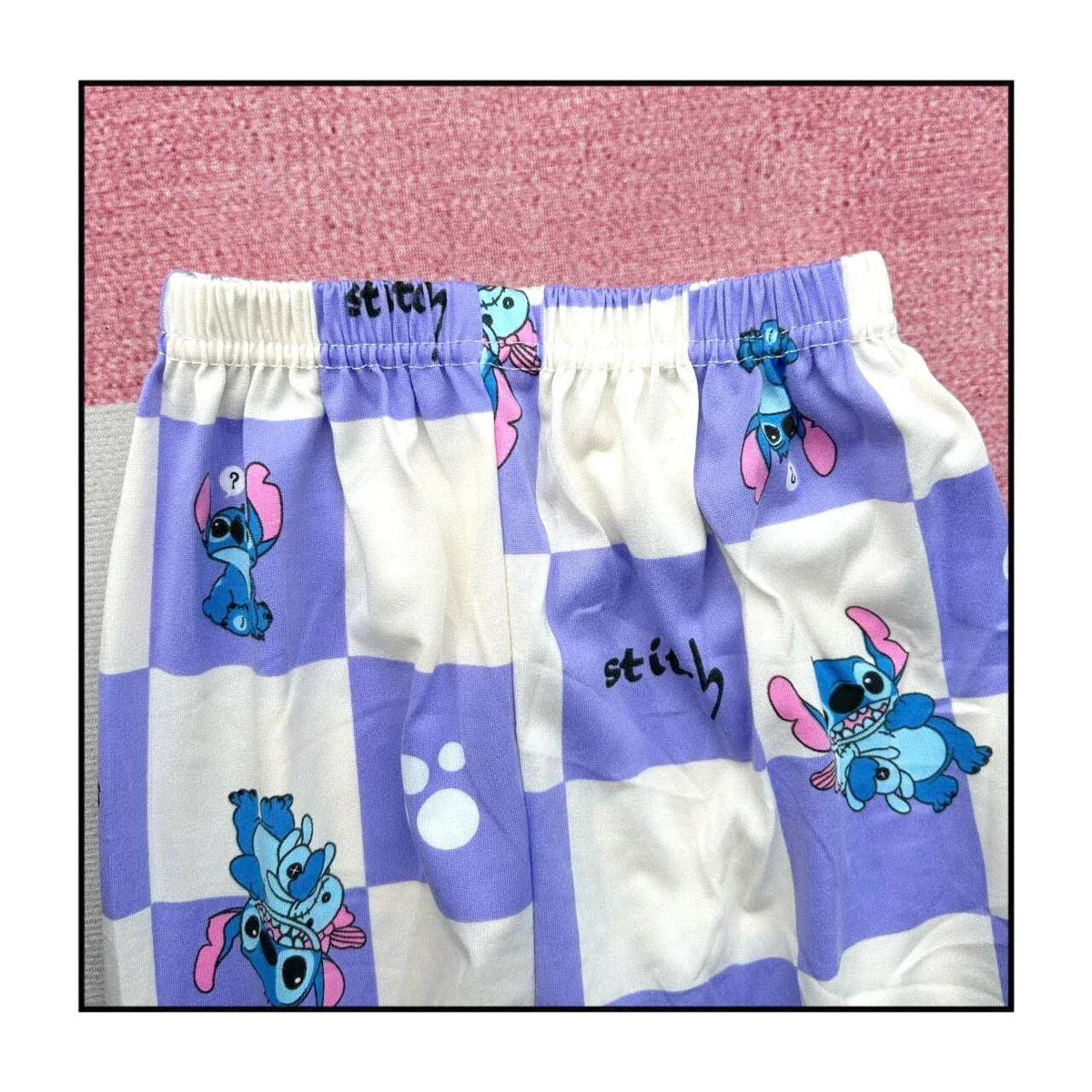 Stitch Angel Pajamas Set – Long Sleeve Top & Cozy Pants for Kids - Dazzling Beauty Solution