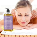 100% Pure Organic Lavender & Frankincense Massage Body Oil – Relaxing, Anti-Cellulite & Sore Muscle Relief - Dazzling Beauty Solution