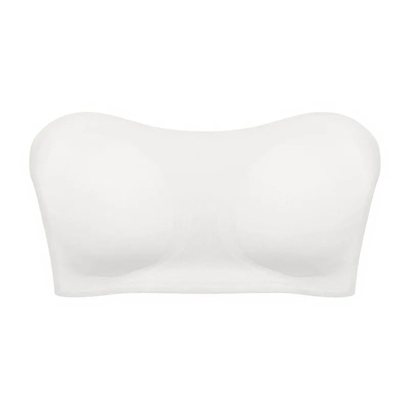 Women's Strapless Push-Up Bra with Removable Padding