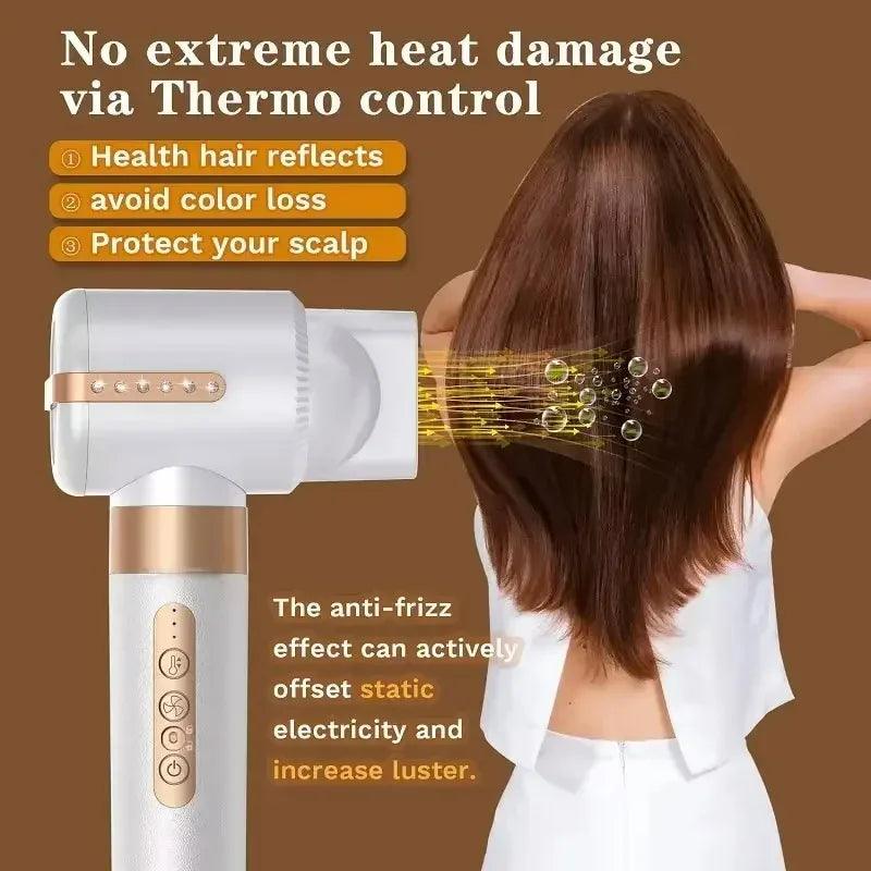 7-in-1 Professional Hair Dryer Styling Kit with Ionic Technology - Dazzling Beauty Solution