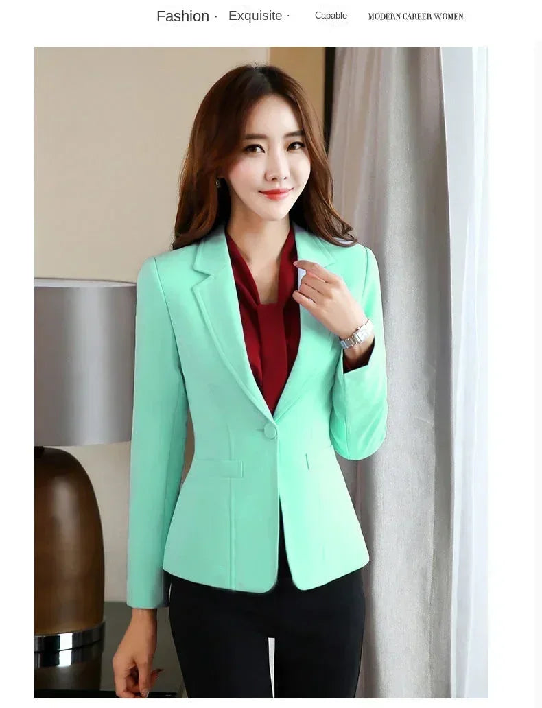 Women's Tailored Blazer Jacket