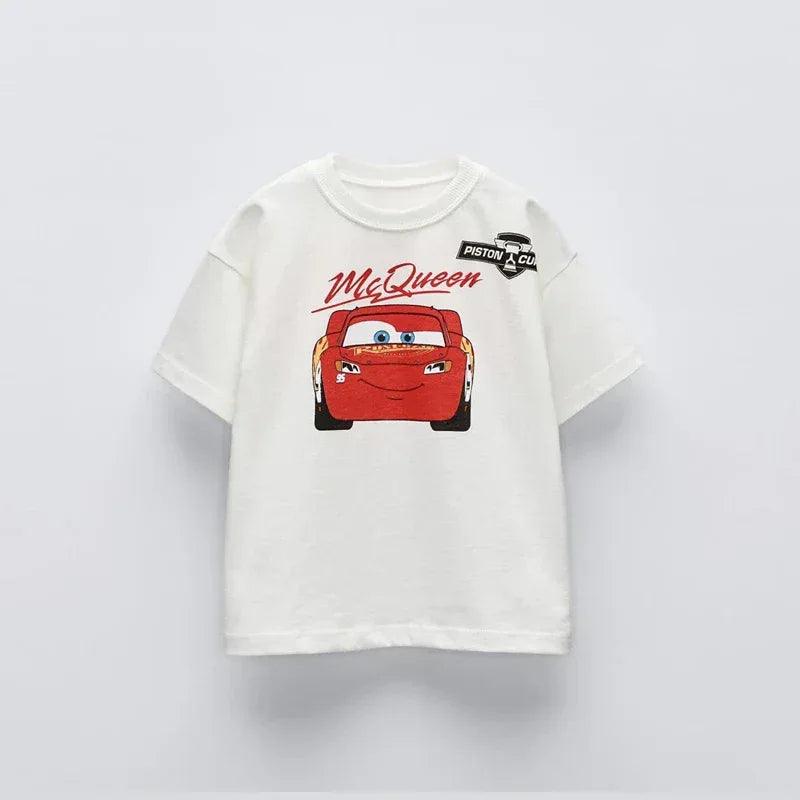 Kids Cartoon Summer T-Shirts - Casual & Fun - Dazzling Beauty Solution