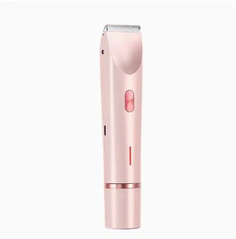 2-in-1 Rechargeable Epilator & Hair Removal Trimmer – Face, Body, Bikini, Legs & Underarms - Dazzling Beauty Solution