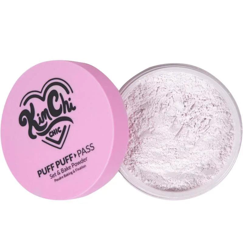 Kimchi Chic Puff Puff Pass Set & Bake Powder – Lightweight Translucent Setting Powder - Dazzling Beauty Solution