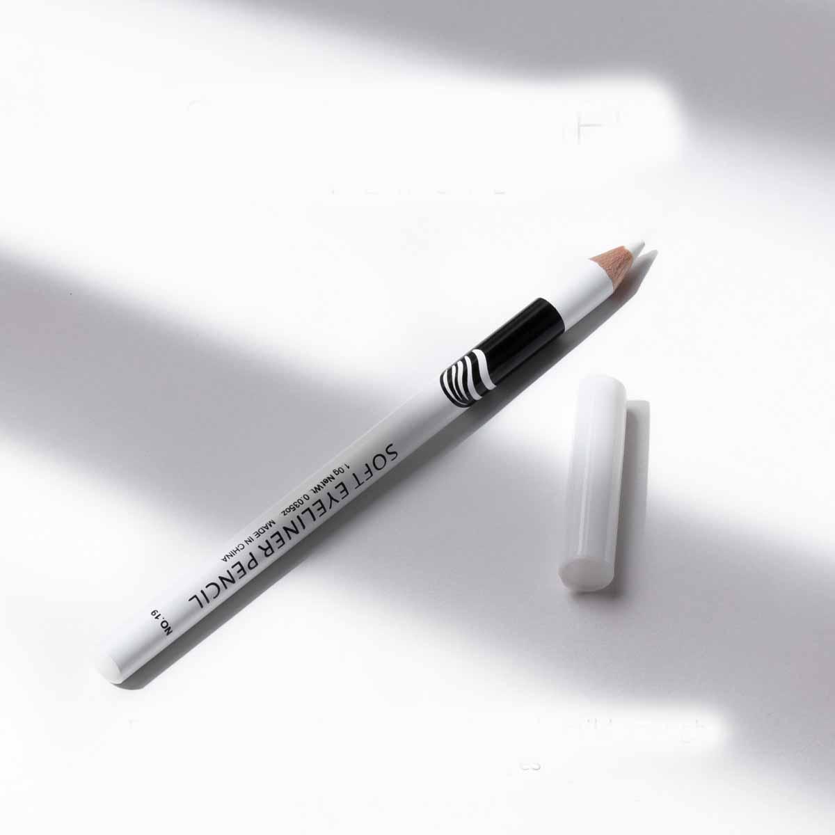 12-Piece Waterproof White Eyeliner Pencil Set – Brighten & Define Your Eyes - Dazzling Beauty Solution