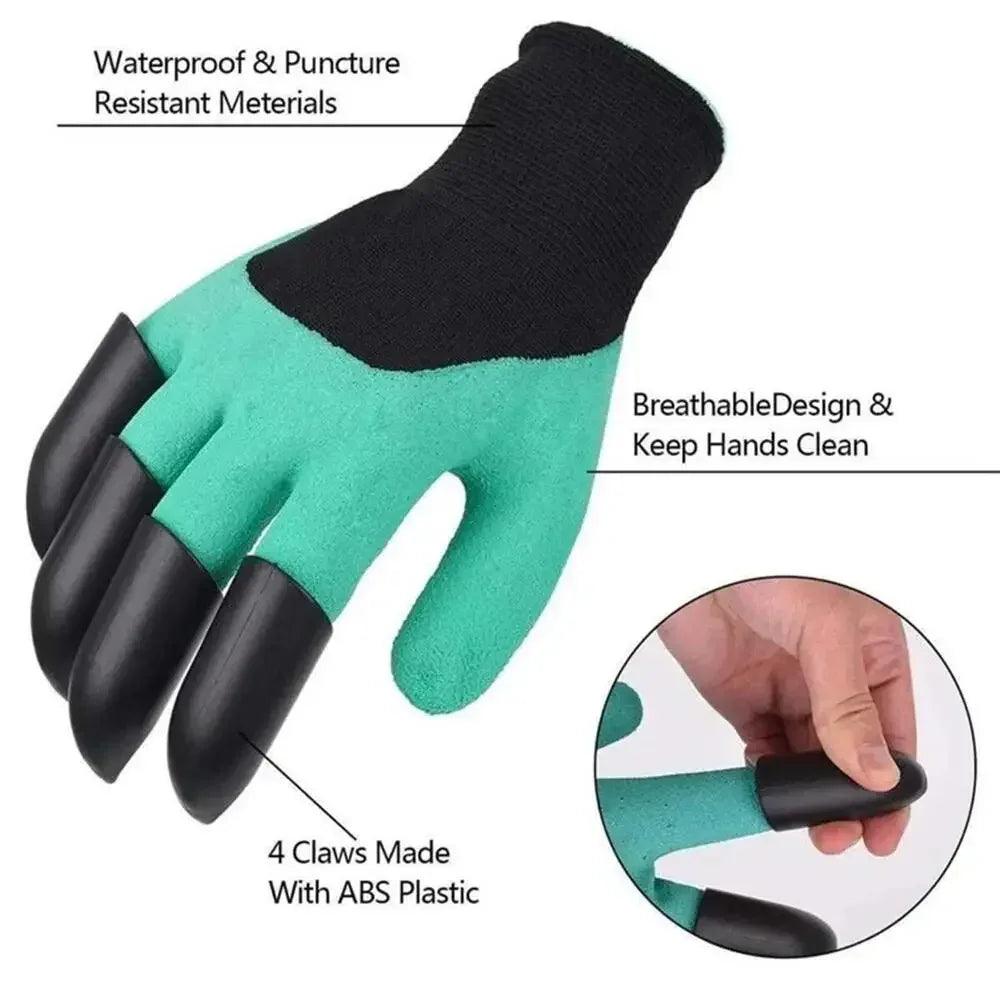 Durable Garden Gloves with Claw Tips – Protect & Plant with Ease - Dazzling Beauty Solution