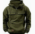 Men's Zip-up Hoodies Sweatshirt With Drawstring And Pocket Design Fashion Casual Sports Sweatshirt - Dazzling Beauty Solution