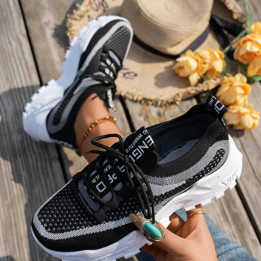 Women’s Breathable Mesh Sneakers for Walking and Running - Dazzling Beauty Solution