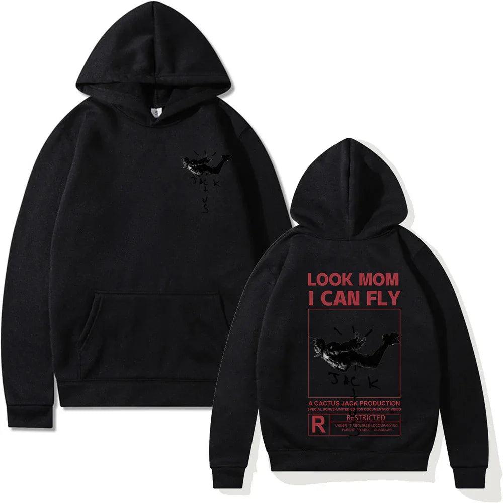 Men’s High Street Loose Print Sweatshirt - Dazzling Beauty Solution