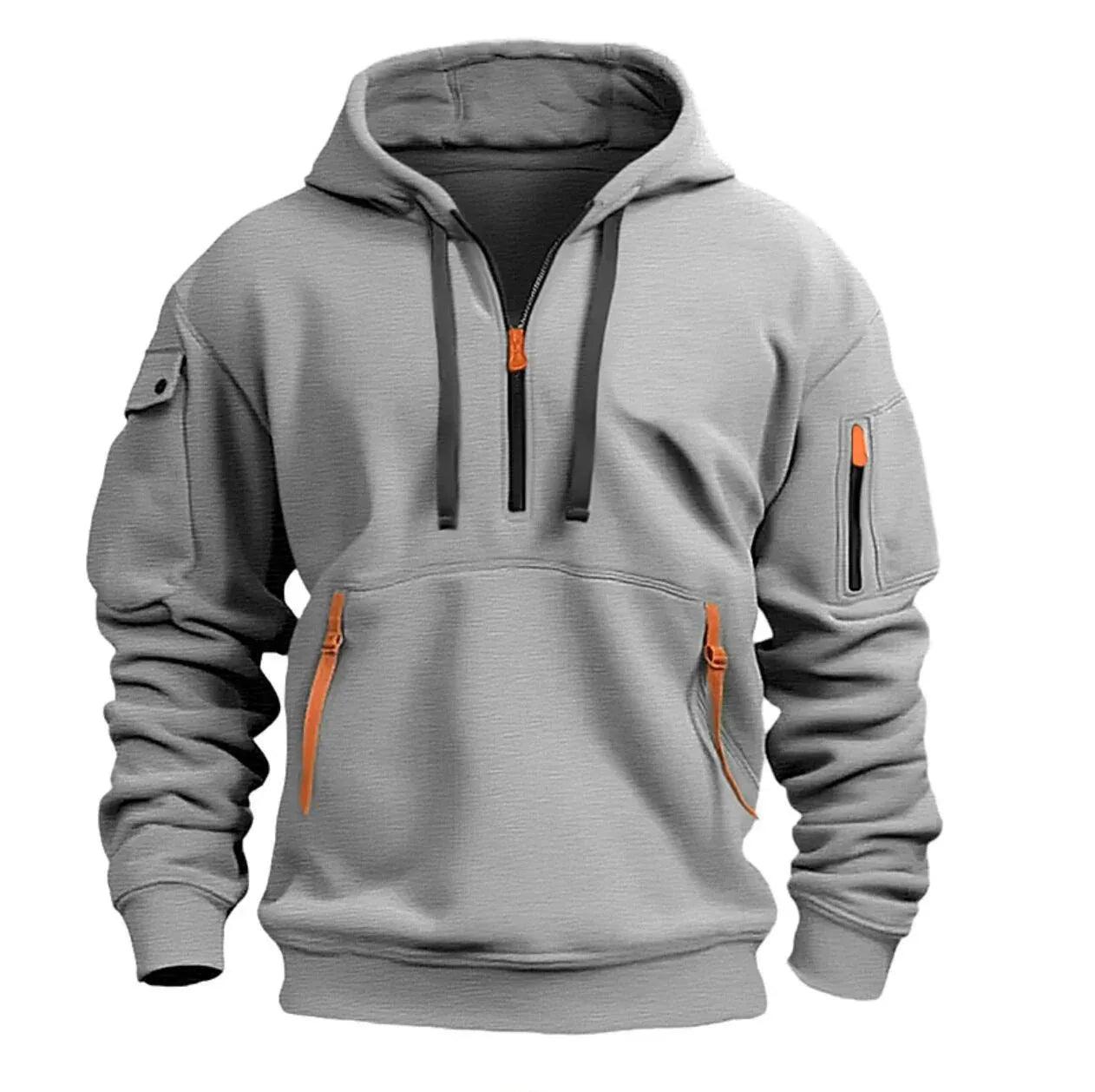Unisex Dropped Shoulder Hooded Sweatshirt – Plus Size Loose Fit Pullover - Dazzling Beauty Solution