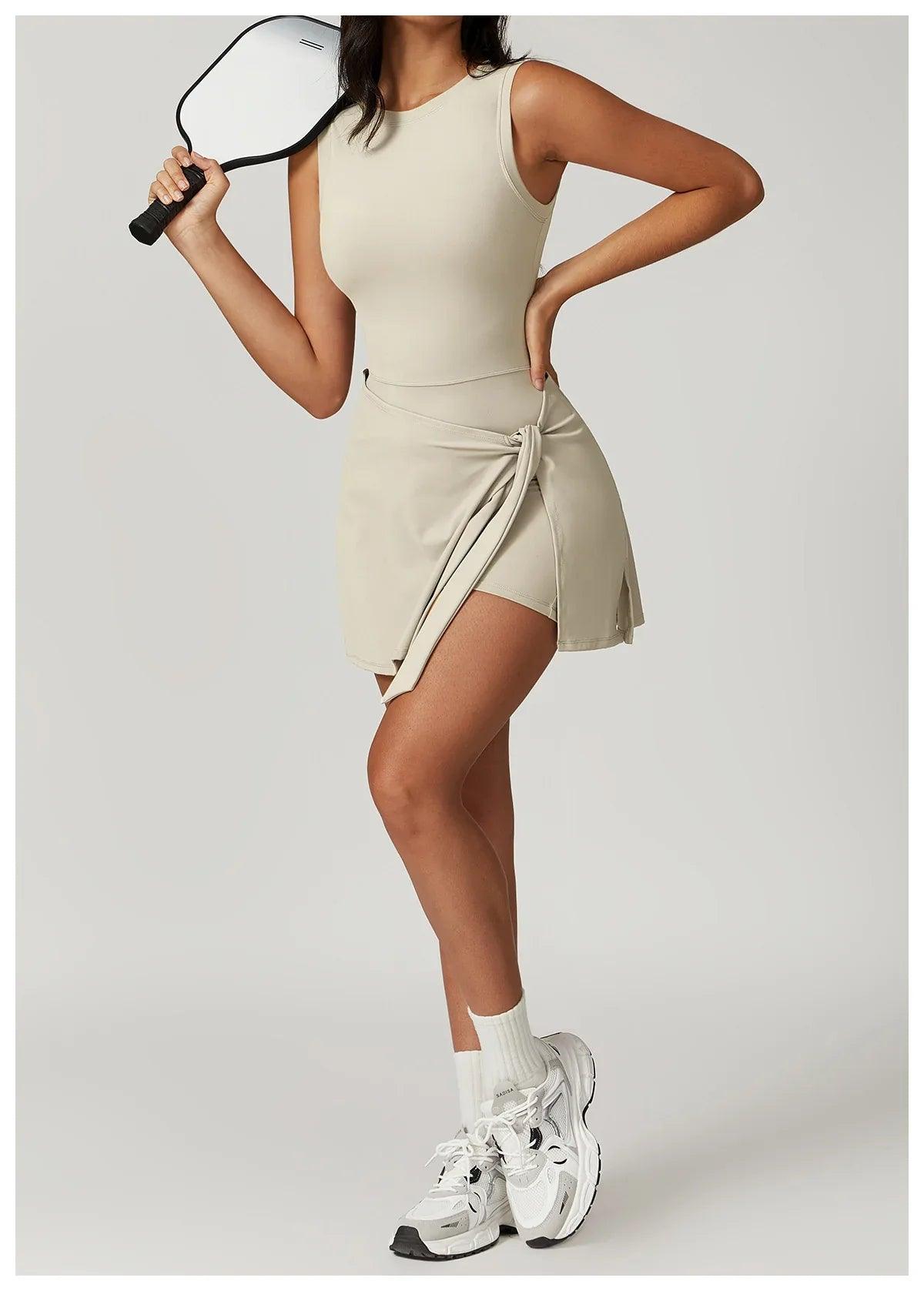 Women’s Sleeveless Yoga Romper – One-Piece Workout Jumpsuit - Dazzling Beauty Solution