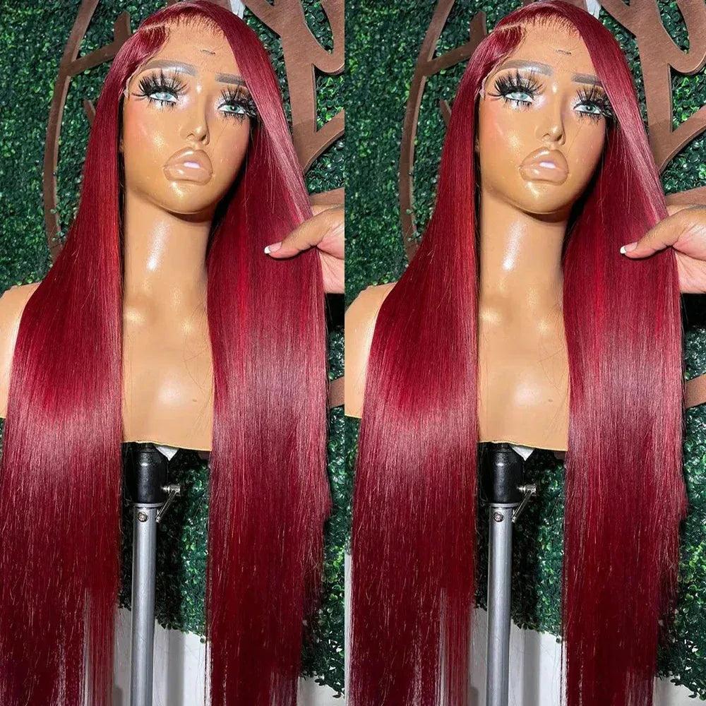 African Women Wig Long Straight Hair Lace Hair Cover - Dazzling Beauty Solution