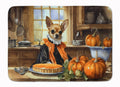 Chihuahua Fall Kitchen Pumpkins Memory Foam Kitchen Mat - Dazzling Beauty Solution