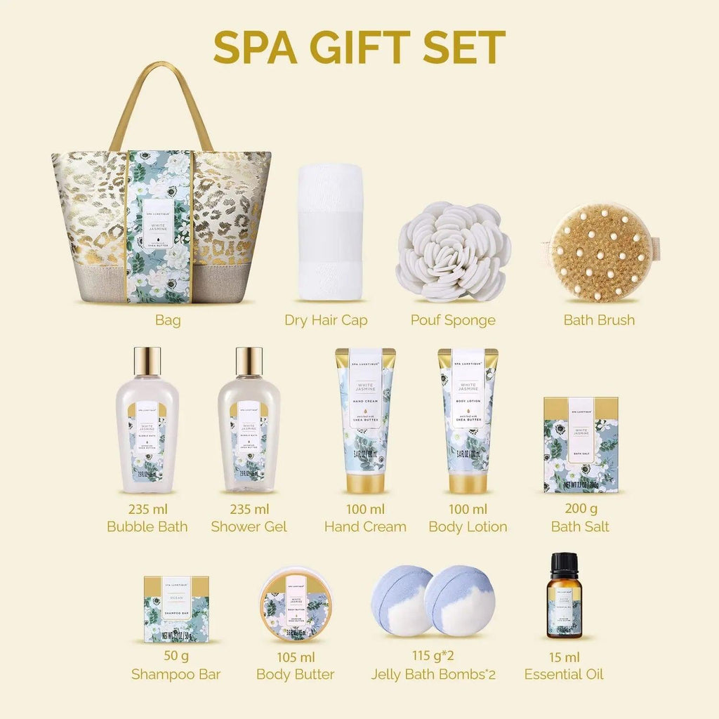 Ultimate 15-Piece Spa Gift Set – Indulge in Everyday Luxury - Dazzling Beauty Solution