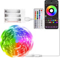 13.2ft Battery-Operated RGB LED Strip Lights with Remote & App Control - Dazzling Beauty Solution
