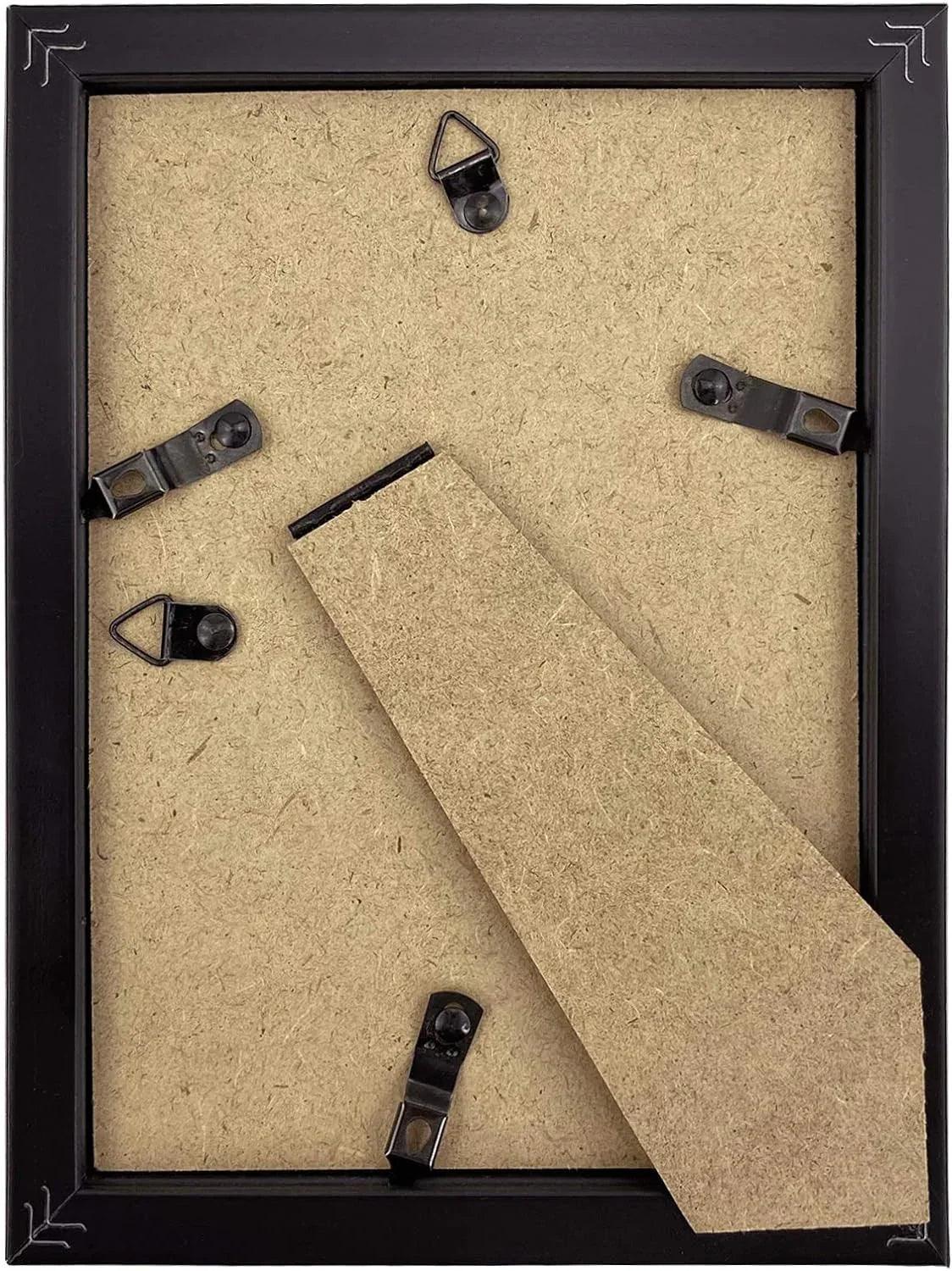 12-Pack Black 3.5x5 Picture Frames - Dazzling Beauty Solution