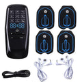 TENS Electric Muscle Stimulator – 6 Modes, 19 Intensity Levels for Pain Relief with Hydrogel Pads & USB Rechargeable - Dazzling Beauty Solution