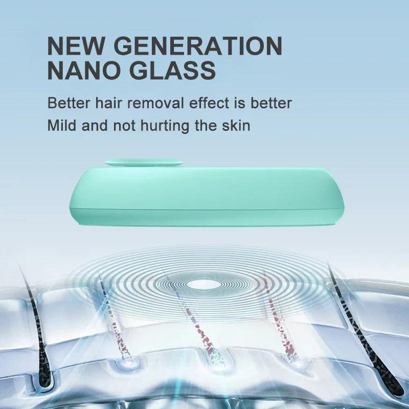 CJEER Upgraded Crystal Hair Removal Magic Crystal Hair Eraser For Women And Men Physical Exfoliating Tool Painless Hair Eraser Removal Tool For Legs Back Arms - Dazzling Beauty Solution