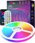 100ft RGB Music Sync LED Strip Lights with Remote & App Control - Dazzling Beauty Solution